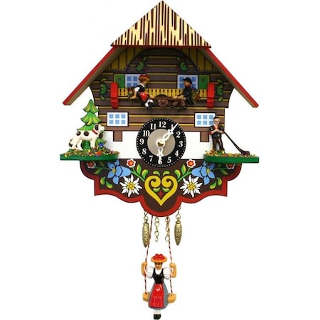 Alexander Taron Alexander Taron 193KSQ Engstler Battery - operated Clock Mini Chalet 193KSQ